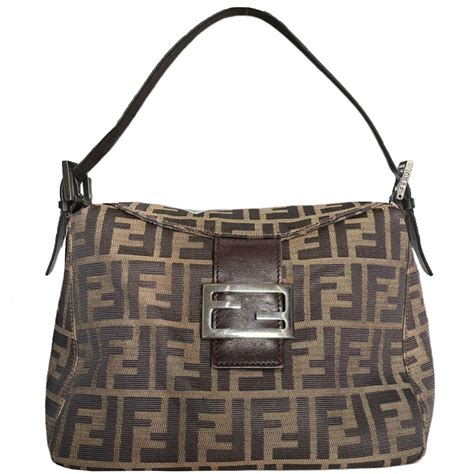 fendi nylon logo shoulder bag|Fendi detachable shoulder handbags.